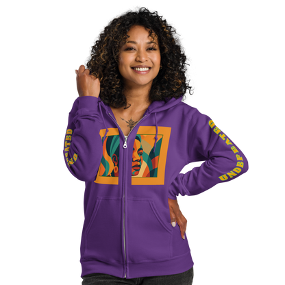 "Undefeated" Maya Angelou Tribute Unisex Hoodie