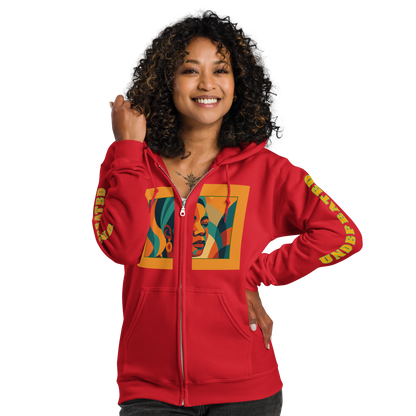 "Undefeated" Maya Angelou Tribute Unisex Hoodie