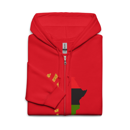 African Legacy Zip Unisex Hoodie