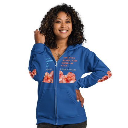Self Love Zip Hoodie for Women