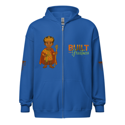 Built for Greatness Melanin Built for Greatness Zip Hoodie for Boys