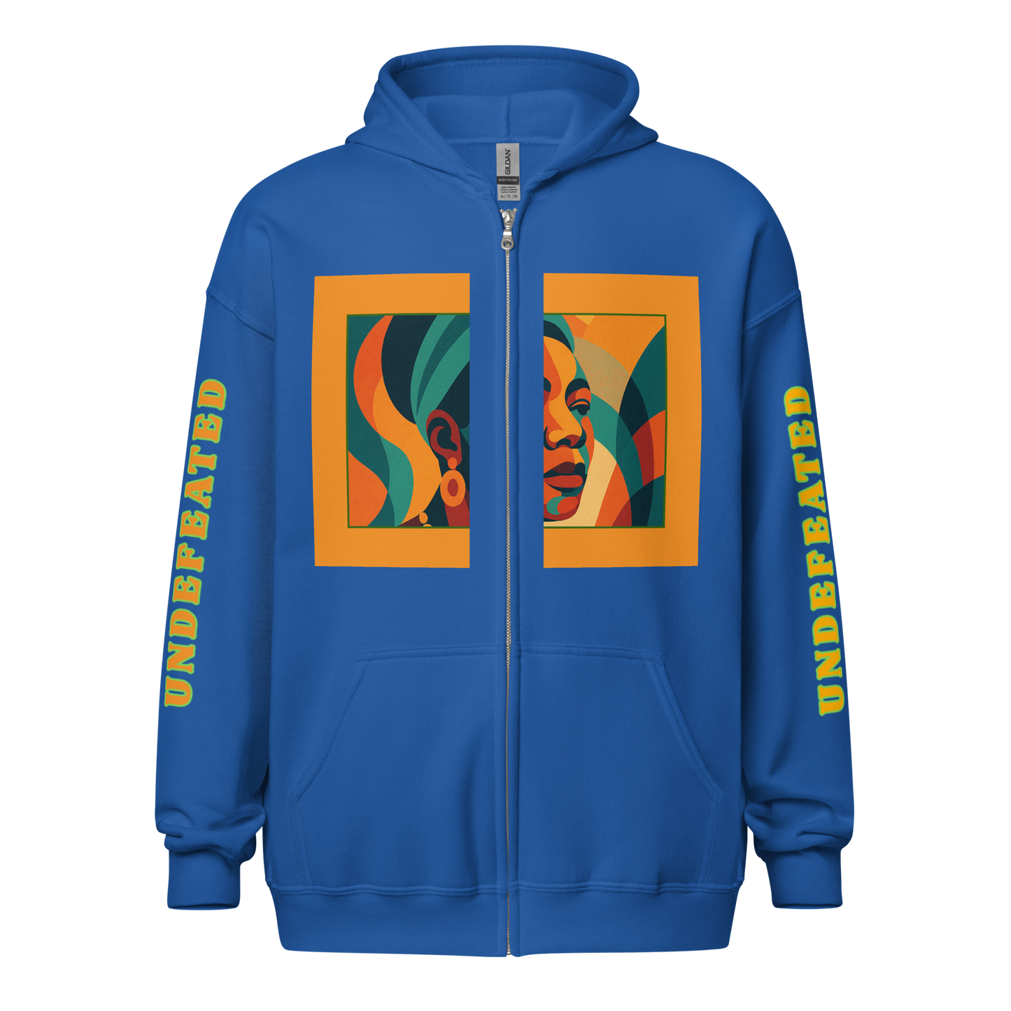 "Undefeated" Maya Angelou Tribute Unisex Hoodie