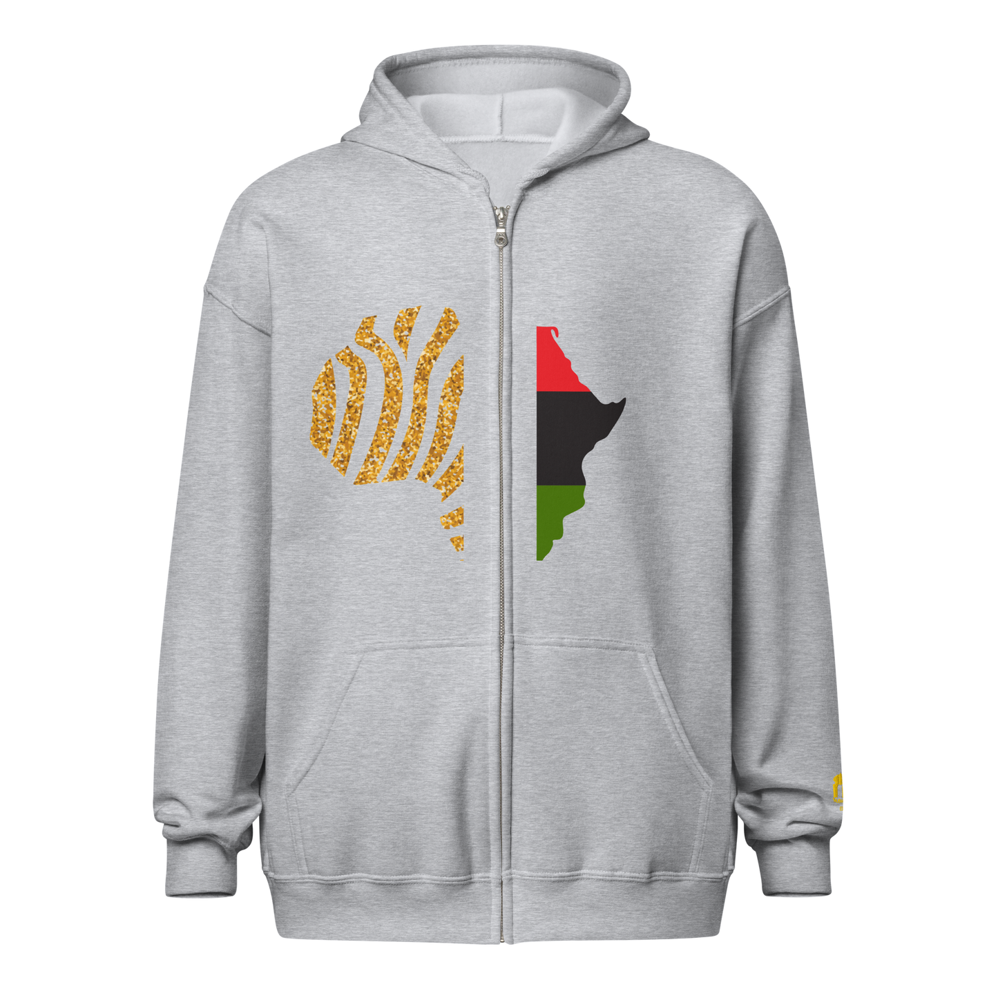 African Legacy Zip Unisex Hoodie