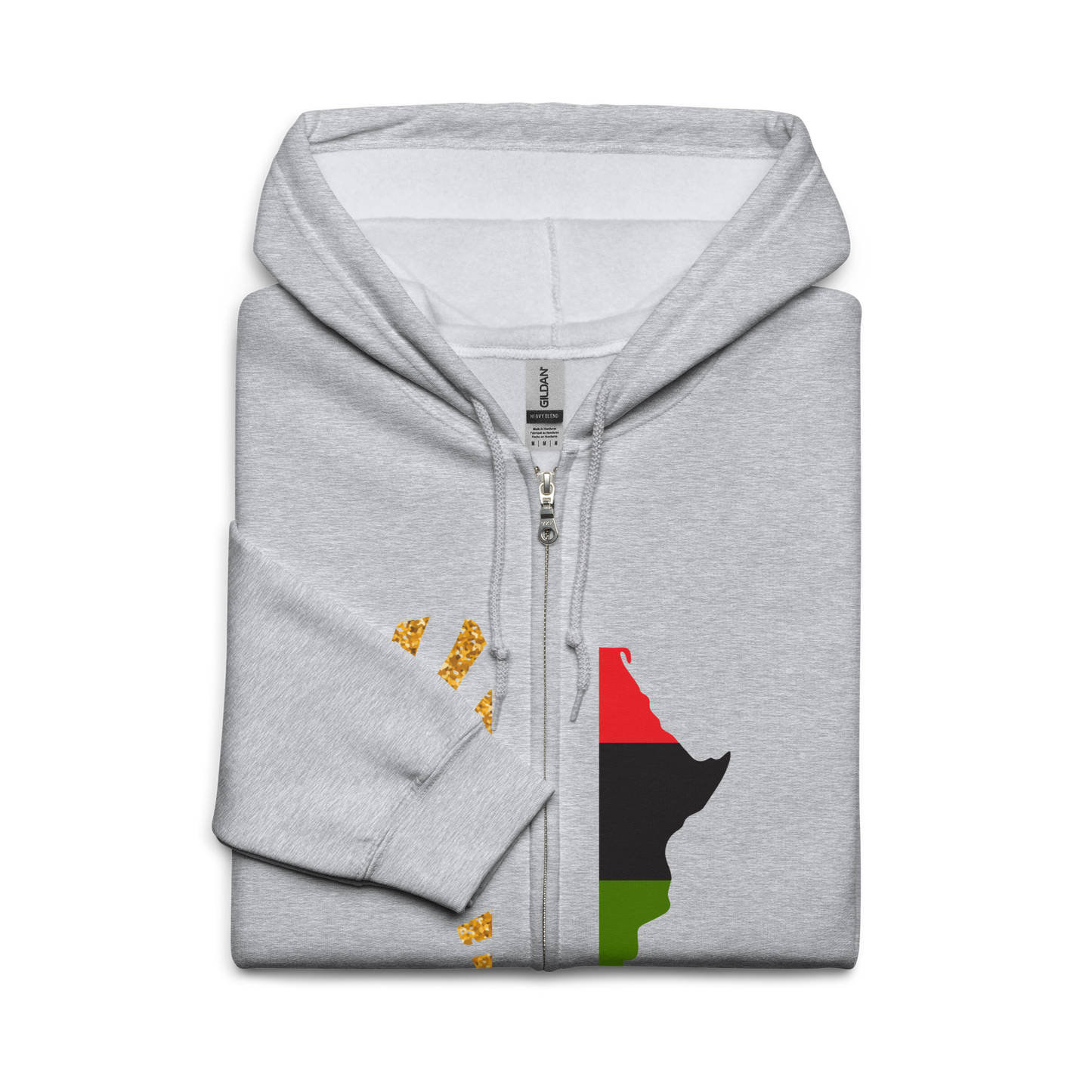 African Legacy Zip Unisex Hoodie