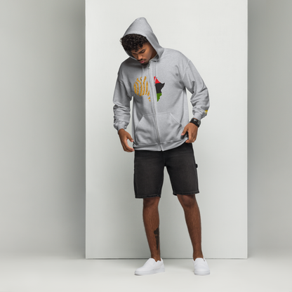 African Legacy Zip Unisex Hoodie