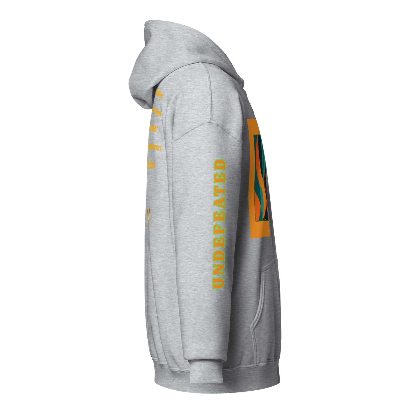 "Undefeated" Maya Angelou Tribute Unisex Hoodie
