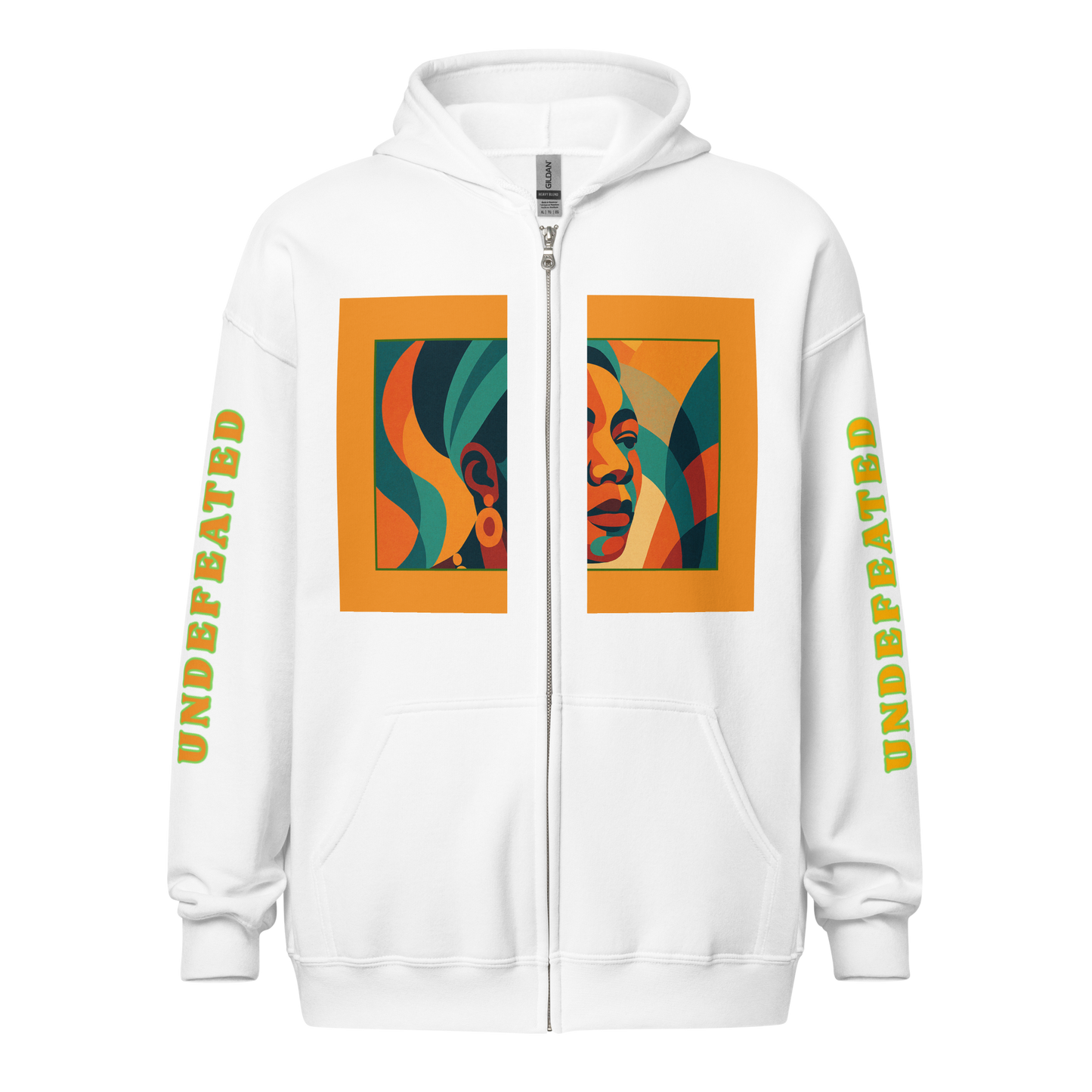 "Undefeated" Maya Angelou Tribute Unisex Hoodie