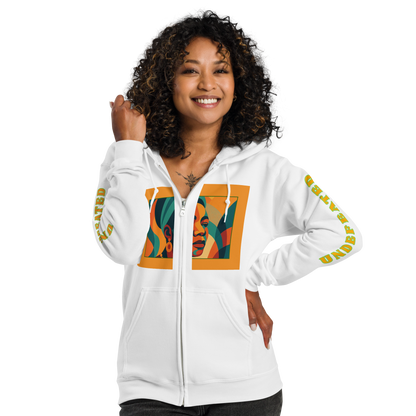 "Undefeated" Maya Angelou Tribute Unisex Hoodie