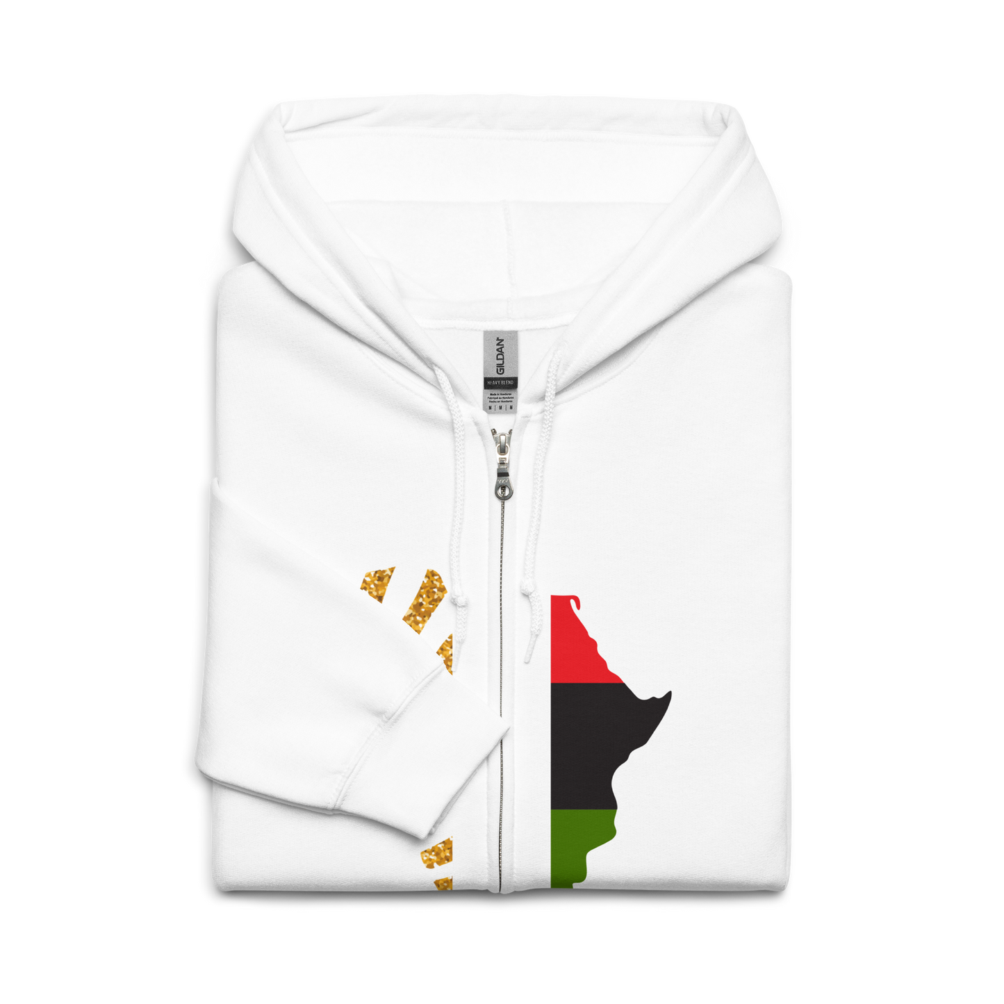 African Legacy Zip Unisex Hoodie