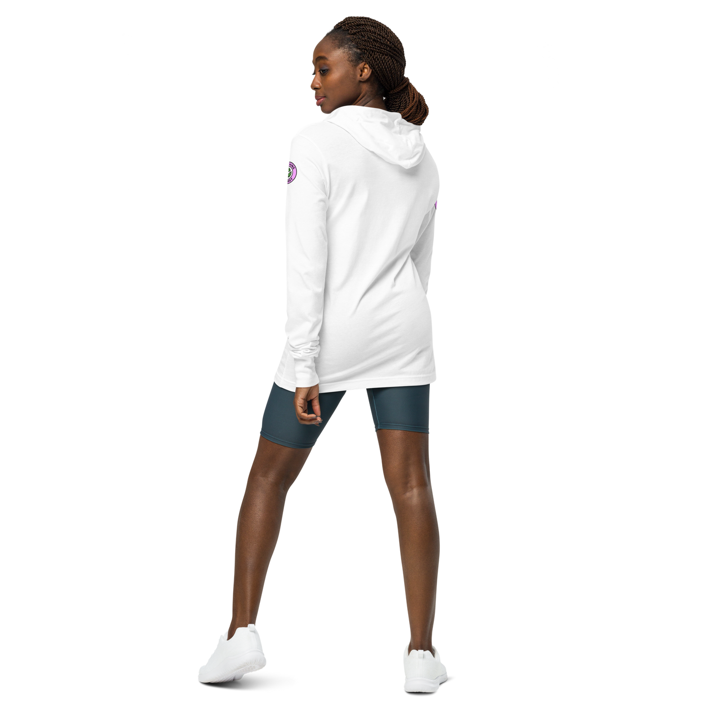 Matching Energy Hooded Long Sleeve Tee