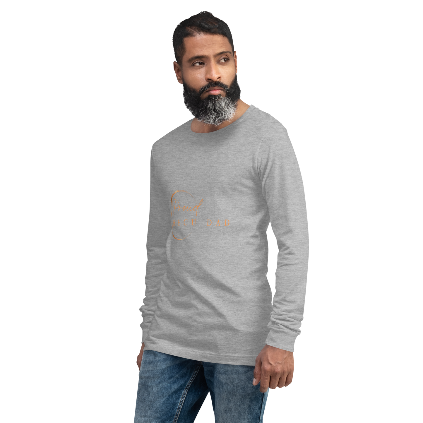 HBCU Proud Dad Long-Sleeve Tee – Celebrating Black Excellence (Dad)