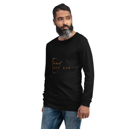 HBCU Proud Dad Long-Sleeve Tee – Celebrating Black Excellence (Dad)