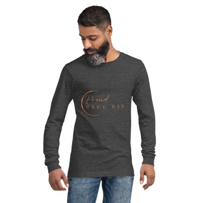 HBCU Proud Dad Long-Sleeve Tee – Celebrating Black Excellence (Dad)