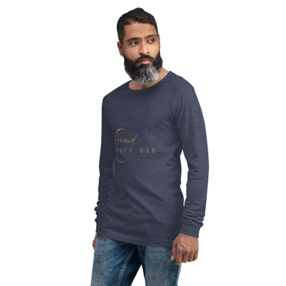 HBCU Proud Dad Long-Sleeve Tee – Celebrating Black Excellence (Dad)
