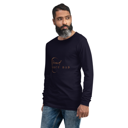 HBCU Proud Dad Long-Sleeve Tee – Celebrating Black Excellence (Dad)