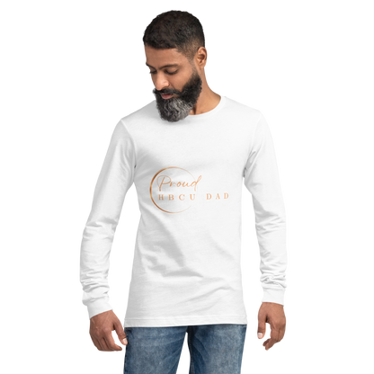 HBCU Proud Dad Long-Sleeve Tee – Celebrating Black Excellence (Dad)