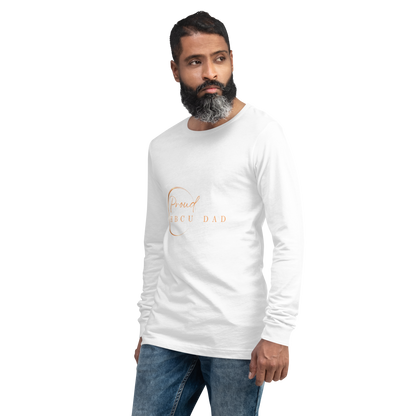 HBCU Proud Dad Long-Sleeve Tee – Celebrating Black Excellence (Dad)