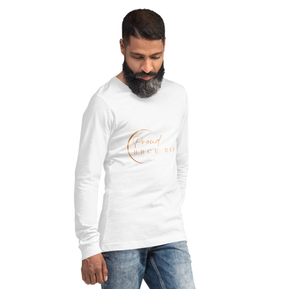 HBCU Proud Dad Long-Sleeve Tee – Celebrating Black Excellence (Dad)