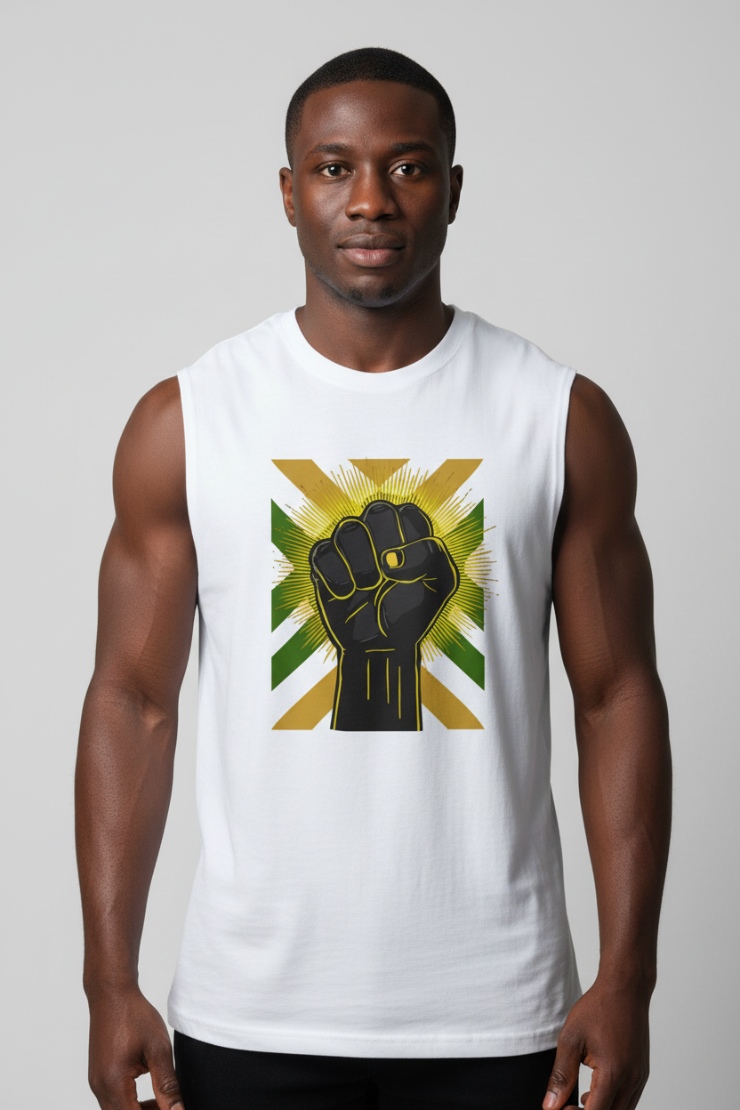 Jamaican Pride Men's Muscle Tank Top