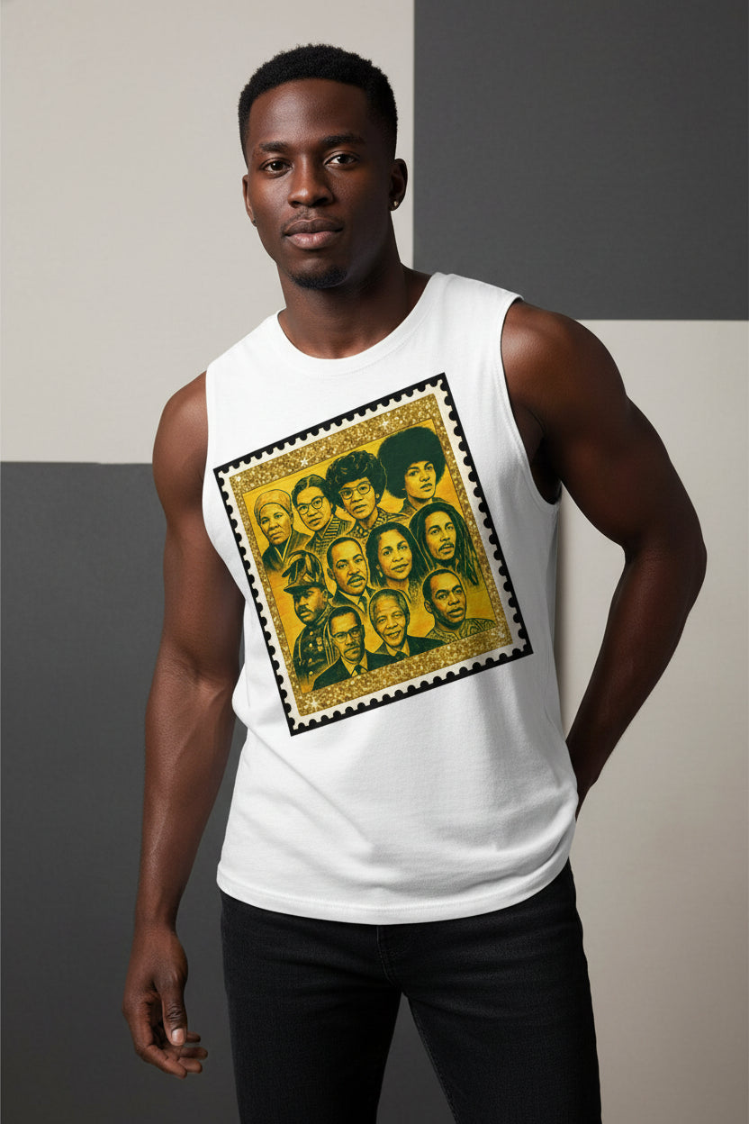Revolutionary Icons Muscle Tank Top for Men