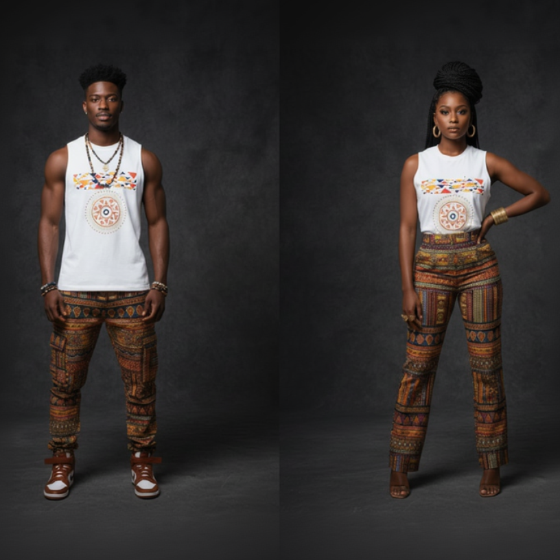 Royal Mosaic Unisex Muscle Tank Top