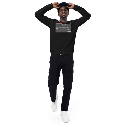 Accountability Unisex Organic Raglan Sweatshirt