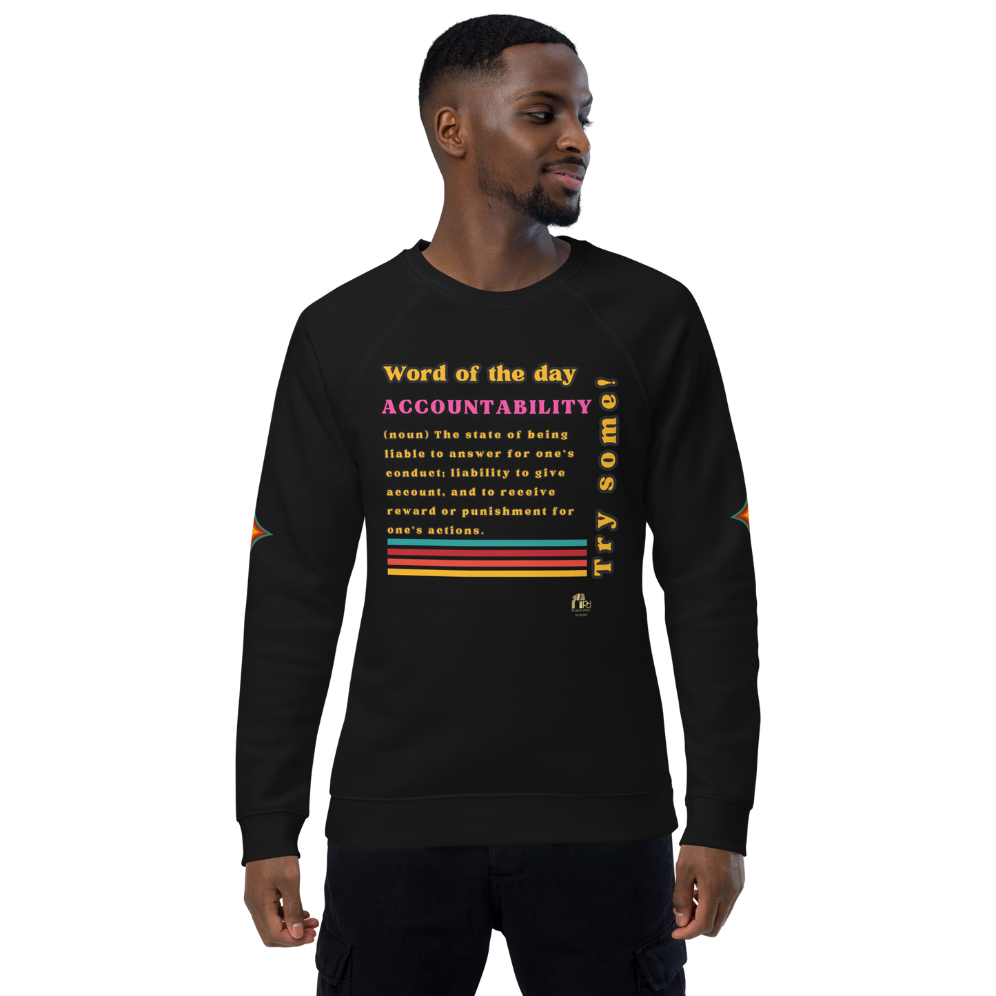 Accountability Unisex Organic Raglan Sweatshirt