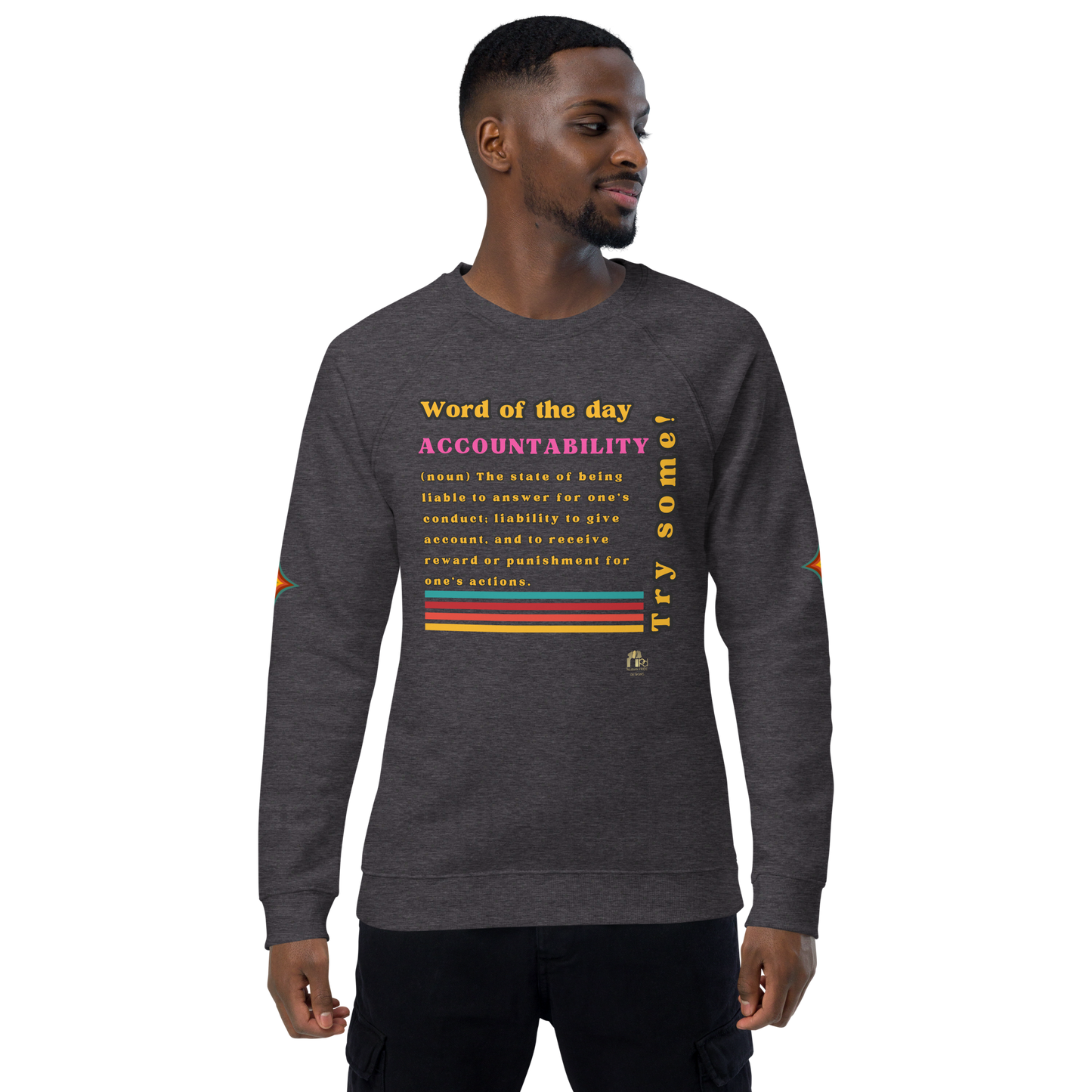 Accountability Unisex Organic Raglan Sweatshirt