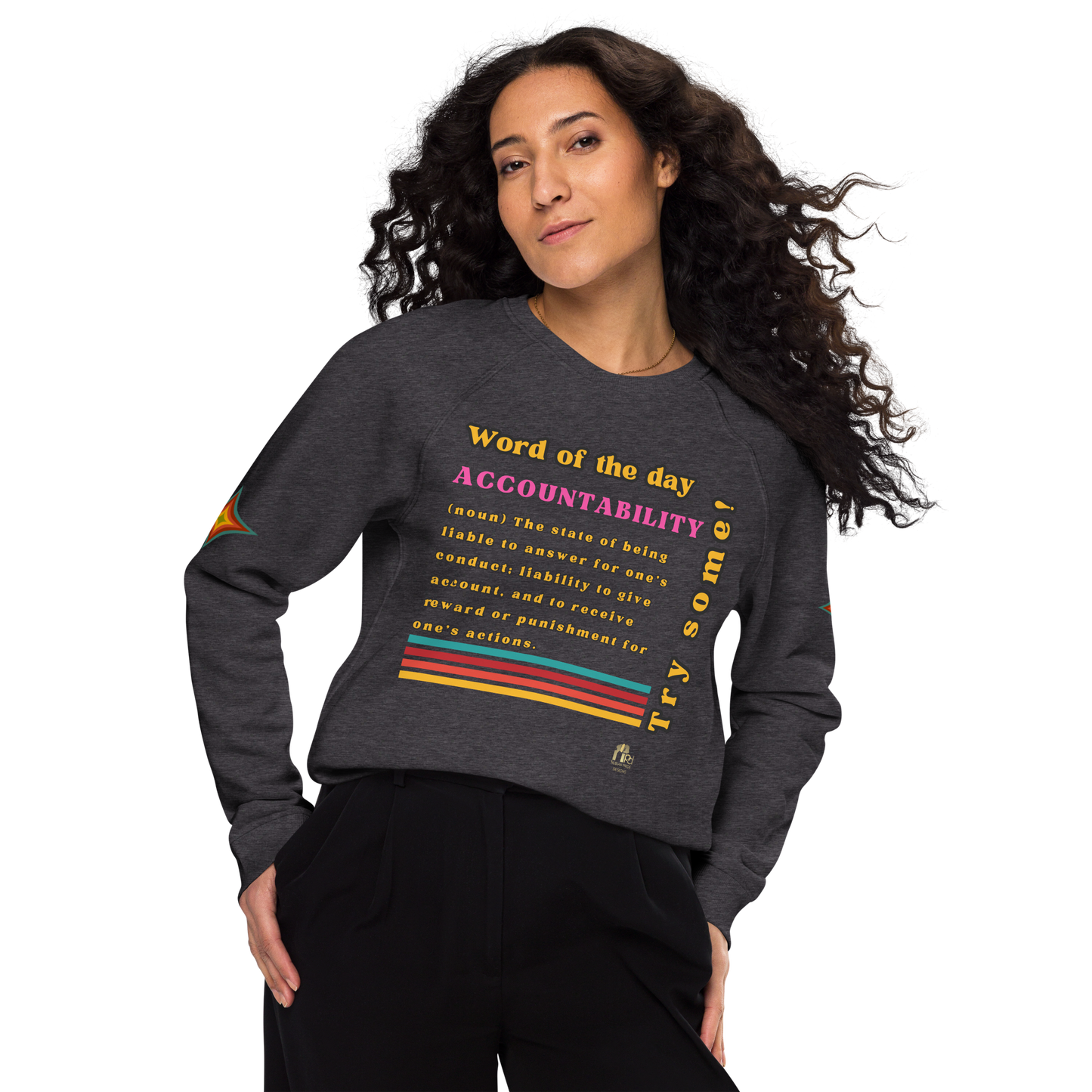 Accountability Unisex Organic Raglan Sweatshirt