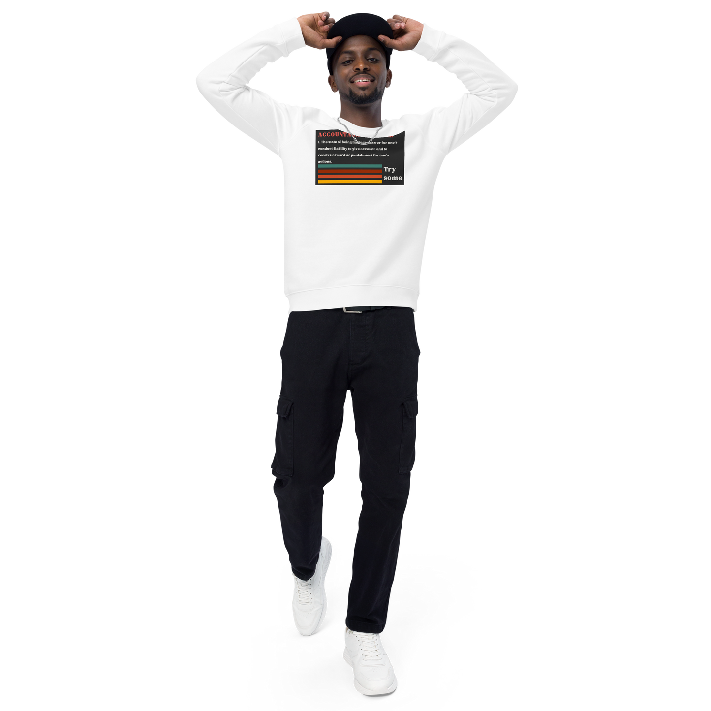 Accountability Unisex Organic Raglan Sweatshirt