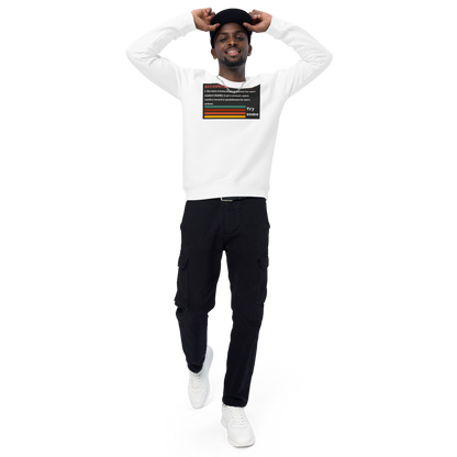 Accountability Unisex Organic Raglan Sweatshirt