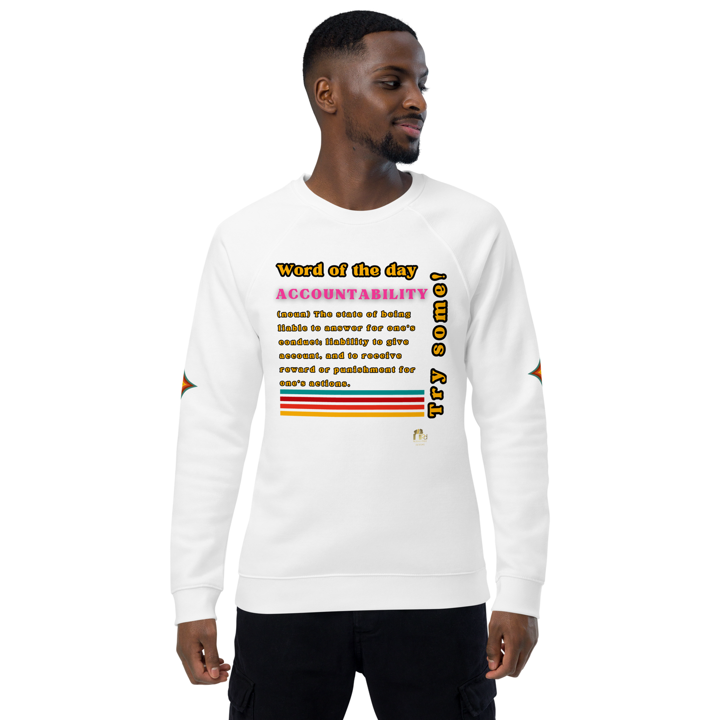 Accountability Unisex Organic Raglan Sweatshirt