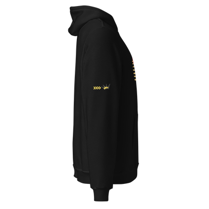 Africa on Gold Unisex Hoodie