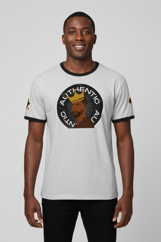 Built Different Men’s Retro Ringer Crew Neck Tee