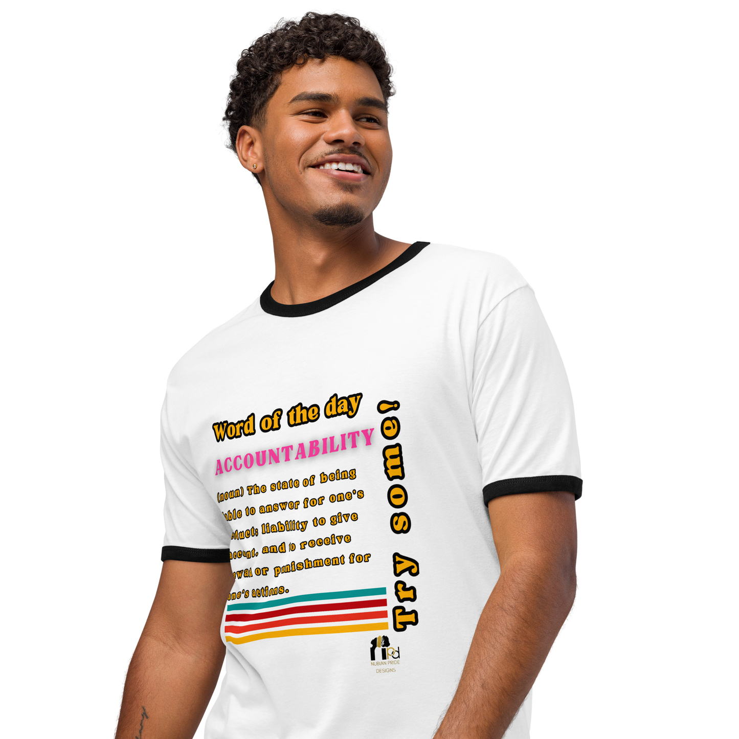 Accountability Retro Ringer Unisex Tee