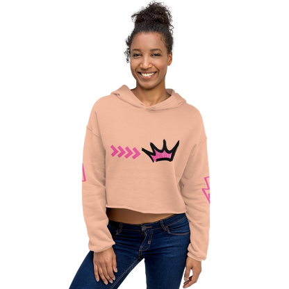 Trending Now Crop Hoodie