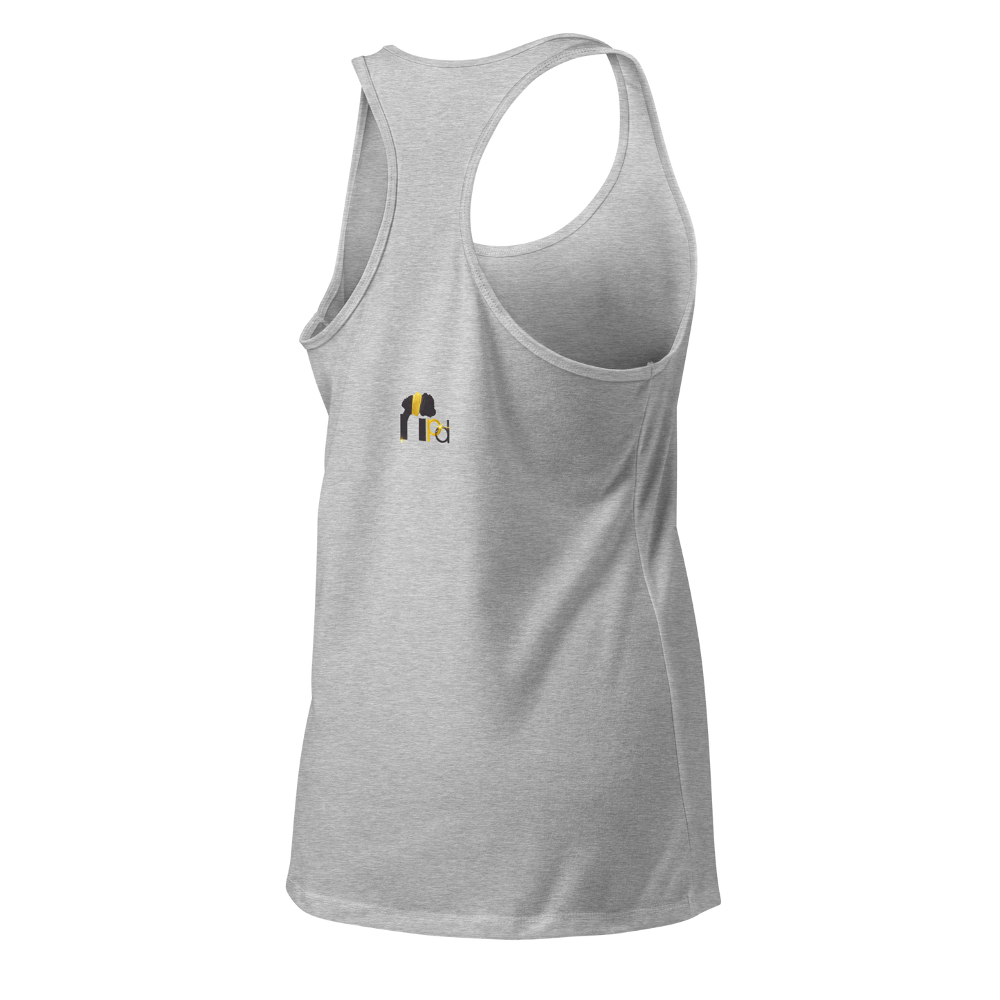 Golden Aura Women's Fitted Racerback Tank Top