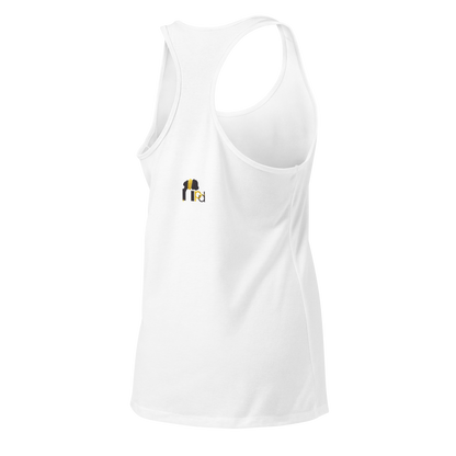 Golden Aura Women's Fitted Racerback Tank Top