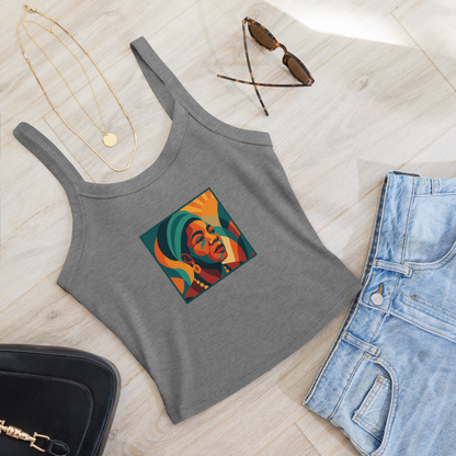 Maya Empowerment Micro-Rib Tank Top for Women