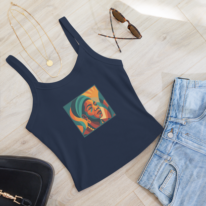 Maya Empowerment Micro-Rib Tank Top for Women