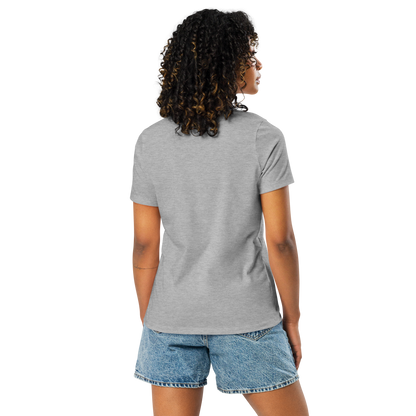 Gold Stripe Africa Tee for Women