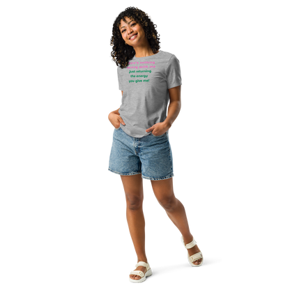 Matching Energy Women's Relaxed Tee