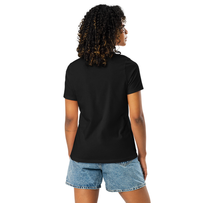 Gold Stripe Africa Tee for Women