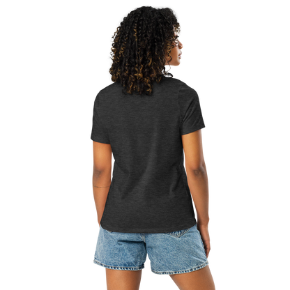 Gold Stripe Africa Tee for Women