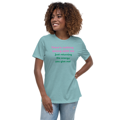 Matching Energy Women's Relaxed Tee