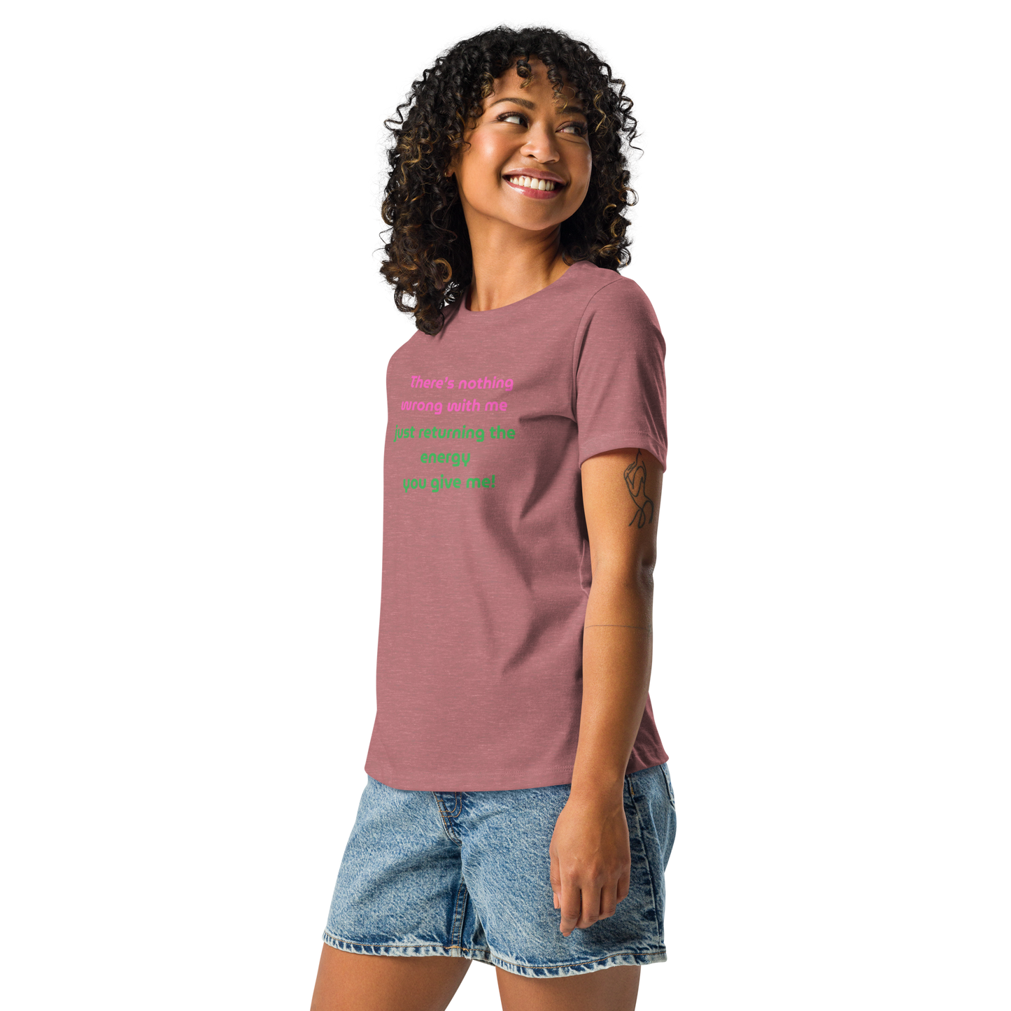Matching Energy Women's Relaxed Tee