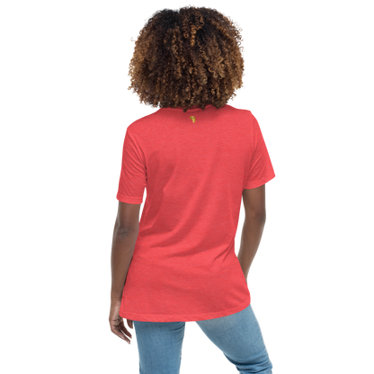 Gold Stripe Africa Tee for Women