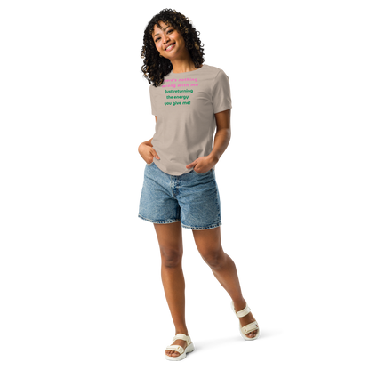 Matching Energy Women's Relaxed Tee