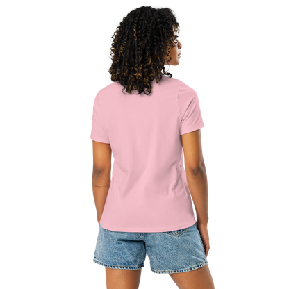 Gold Stripe Africa Tee for Women