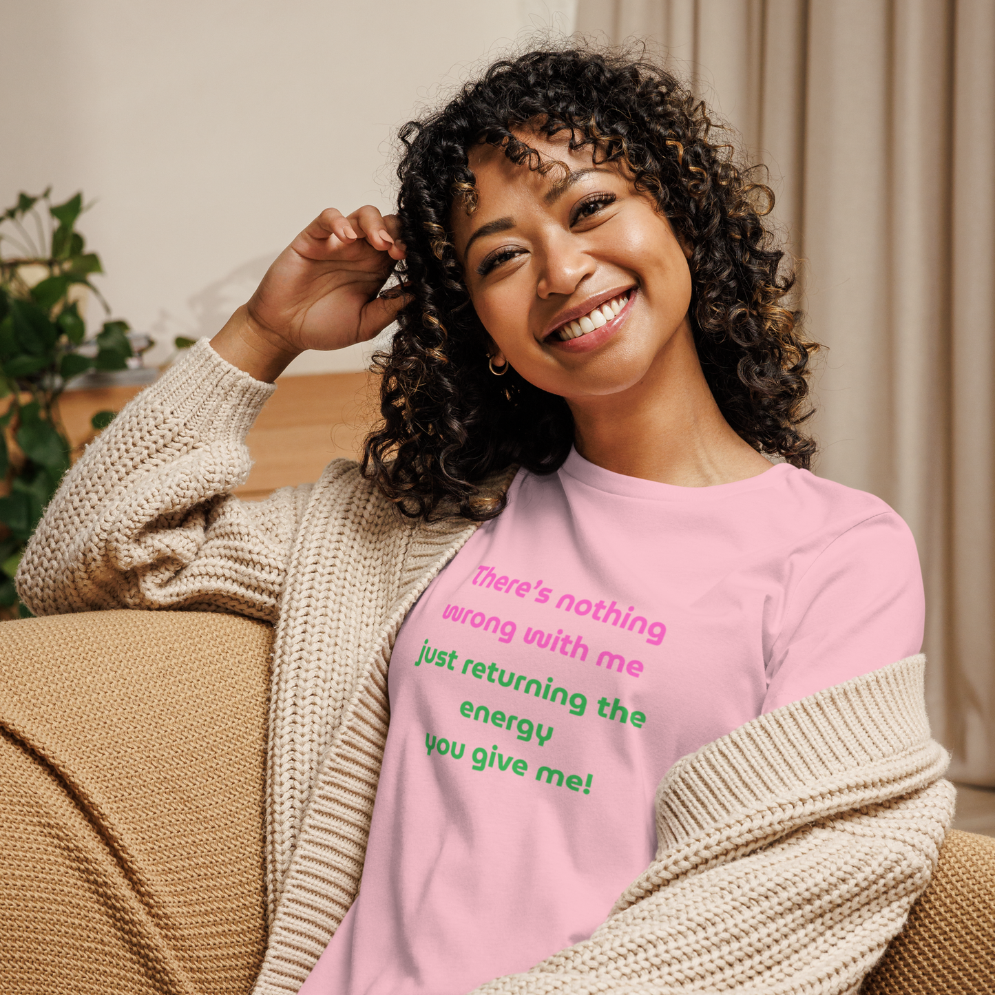 Matching Energy Women's Relaxed Tee